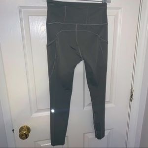 Lululemon Fast & Free Tight 7/8 Legging Grey Sage